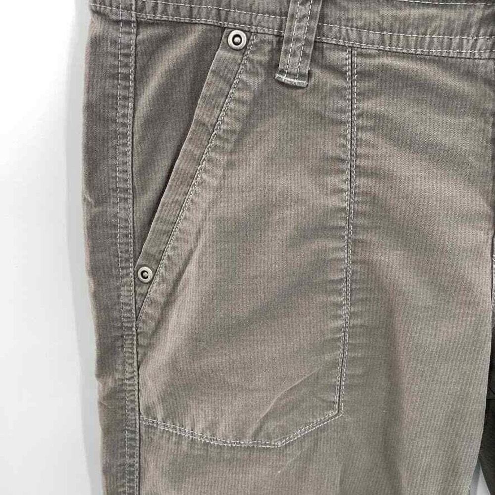 KUHL Hiking Outdoor Capri Pants Womens 4 Cotton Nylon Embroidered Back Pocket - Picture 5 of 13
